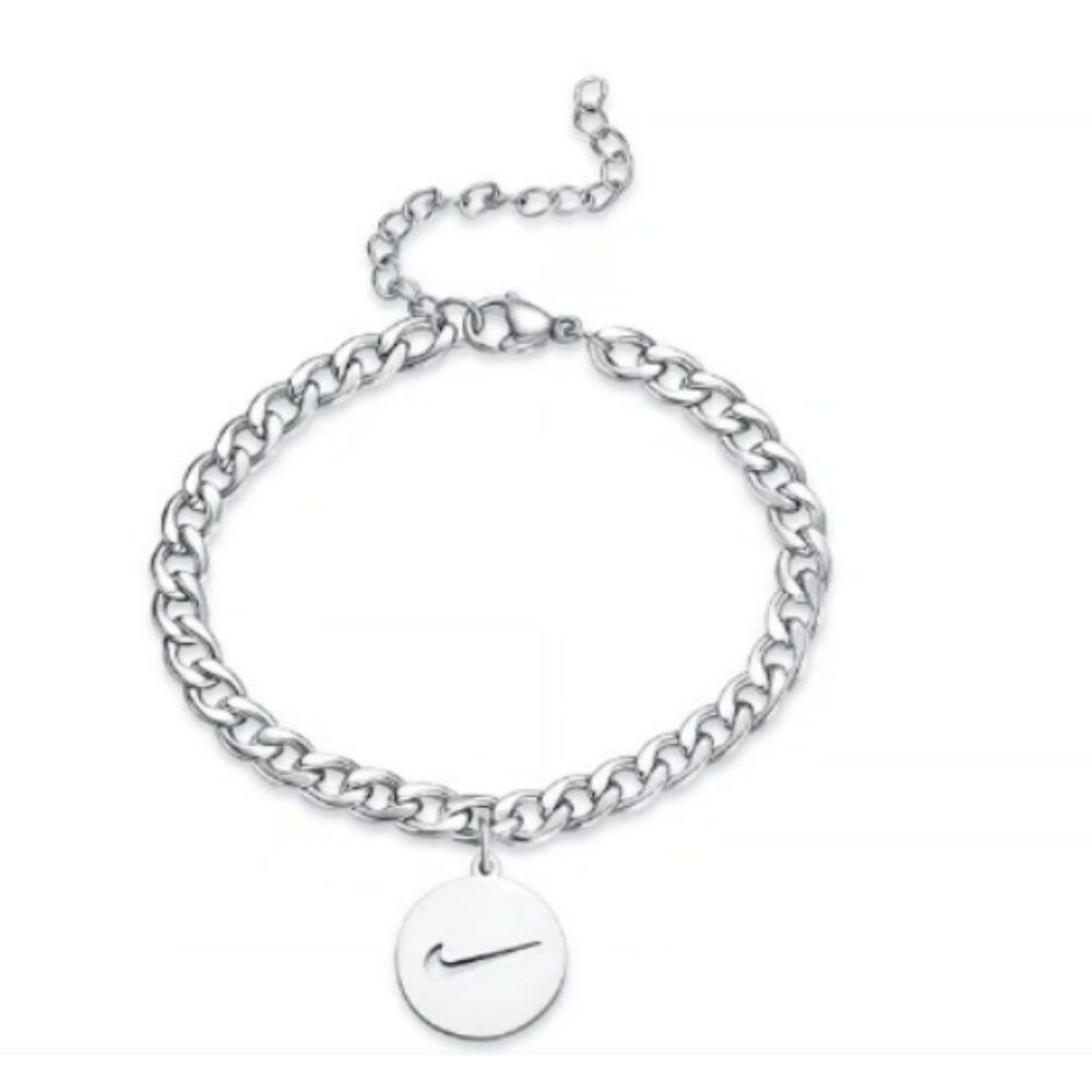 NIKE: Silver Bracelet